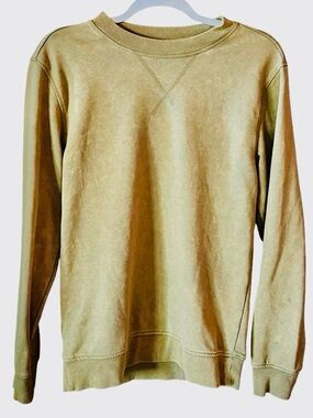 Men's Crewneck Sweatshirt - Chartreuse Green